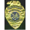 LOS ANGELES COUNTY, CA FIRE DEPARTMENT FIRE CHIEF MINI BADGE PIN